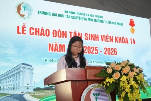 HCMUNRE vinh danh Thủ khoa, Á khoa kỳ tuyển sinh đại học hệ chính quy năm 2025 - Tôn vinh trí tuệ và khát vọng tuổi trẻ
