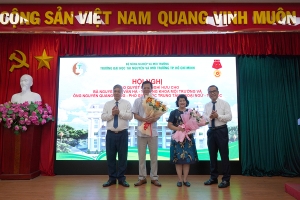 Hội nghị trao quyết định nghỉ hưu cho Cán bộ viên chức Trường Đại học Tài nguyên và Môi trường TP. Hồ Chí Minh