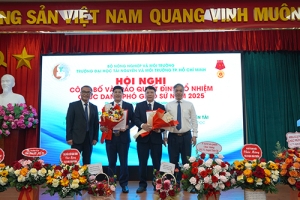 HỘI NGHỊ TRAO QUYẾT ĐỊNH BỔ NHIỆM PHÓ GIÁO SƯ NĂM 2025