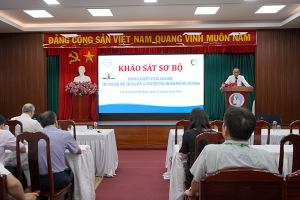 CHƯƠNG TRÌNH KHẢO SÁT SƠ BỘ PHỤC VỤ ĐÁNH GIÁ NGOÀI TẠI TRƯỜNG ĐẠI HỌC TÀI NGUYÊN VÀ MÔI TRƯỜNG TP.HCM