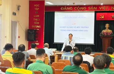 Khai giảng khóa Đào tạo Nghiệp vụ bảo vệ môi trường trong kinh doanh xăng dầu tại SAIGON PETRO