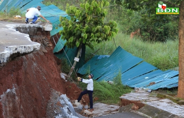 Sạt lở đất ở Đắk Nông chủ yếu do bất ổn về địa hình, địa chất