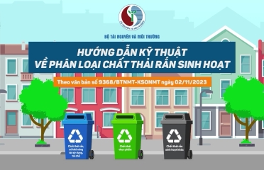 Hướng dẫn kỹ thuật về phân loại chất thải rắn tại nguồn