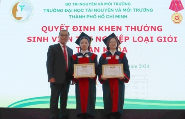 Trường Đại học TN&MT TP.HCM: Có thêm 694 tân Cử nhân, Kỹ sư chuyên ngành TN&MT