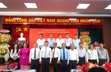 LỄ CÔNG BỐ VÀ TRAO QUYẾT ĐỊNH KIỆN TOÀN NHÂN SỰ CẤP ỦY ĐẢNG BỘ TRƯỜNG ĐẠI HỌC TÀI NGUYÊN VÀ MÔI TRƯỜNG TP.HCM NHIỆM KỲ 2025–2030