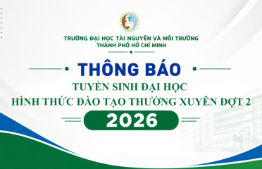 THÔNG BÁO tuyển sinh đại học hình thức đào tạo thường xuyên đợt 2, năm 2026