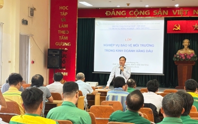 Khai giảng khóa Đào tạo Nghiệp vụ bảo vệ môi trường trong kinh doanh xăng dầu tại SAIGON PETRO