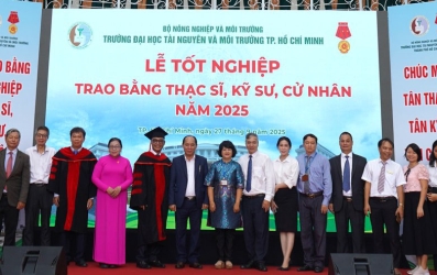 LỄ TỐT NGHIỆP TRAO BẰNG THẠC SĨ, KỸ SƯ VÀ CỬ NHÂN NĂM 2025 TẠI TRƯỜNG ĐẠI HỌC TÀI NGUYÊN VÀ MÔI TRƯỜNG TP. HỒ CHÍ MINH - CƠ SỞ HIỆP PHƯỚC