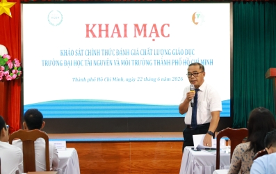 HCMUNRE KHAI MẠC KHẢO SÁT CHÍNH THỨC ĐÁNH GIÁ CHẤT LƯỢNG GIÁO DỤC