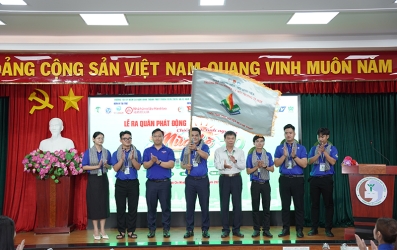 LỄ RA QUÂN CHIẾN DỊCH TÌNH NGUYỆN MÙA HÈ XANH NĂM 2026: TUỔI TRẺ HCMUNRE TIÊN PHONG CHUYỂN ĐỔI SỐ, CHUNG TAY VÌ CỘNG ĐỒNG