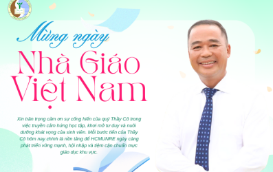 THƯ CHÚC MỪNG CỦA HIỆU TRƯỞNG NHÂN NGÀY NHÀ GIÁO VIỆT NAM 20/11