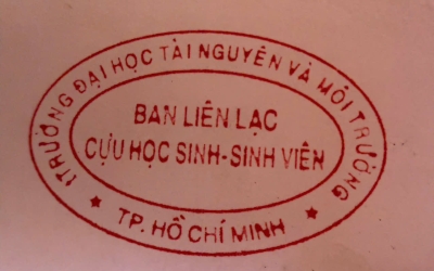 Giới thiệu con dấu và Quy chế quản lý, sử dụng con dấu của Ban liên lạc Cựu Học sinh – Sinh viên Trường Đại học Tài nguyên và Môi trường TP. Hồ Chí Minh