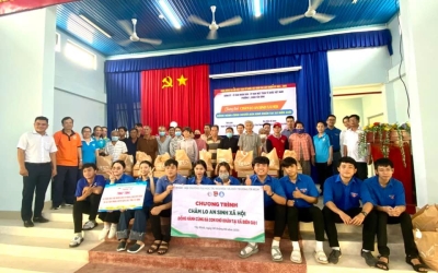 Chương trình An sinh xã Hội - Đồng hành cùng người dân khó khăn tại xã Tiên Thuận, huyện Bến Cầu, tỉnh Tây Ninh