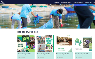 Cơ sở dữ liệu Trung tâm Hỗ trợ Phát triển Xanh (GreenHub) 