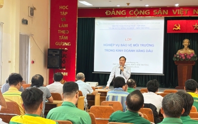 Khai giảng khóa Đào tạo Nghiệp vụ bảo vệ môi trường trong kinh doanh xăng dầu tại SAIGON PETRO