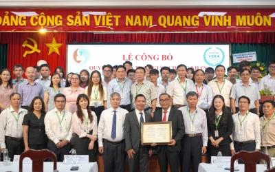 HCMUNRE tiếp tục được công nhận Kiểm định chất lượng cơ sở giáo dục – Khẳng định hành trình bền bỉ vì chất lượng