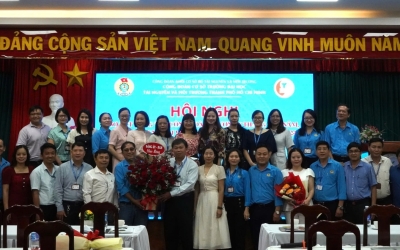 Hội nghị sơ kết hoạt động Công đoàn HCMUNRE 6 tháng đầu năm 2024, triển khai phương hướng, nhiệm vụ công tác 6 tháng cuối năm 2024