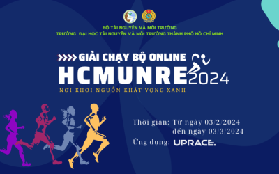 Kế hoạch tổ chức giải đi bộ- chạy bộ online với chủ đề "HCMUNRE 2024 - nơi khơi nguồn khát vọng xanh"
