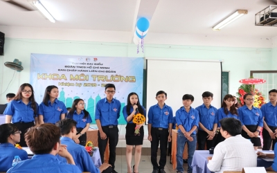 GIỚI THIỆU VỀ LIÊN CHI ĐOÀN KHOA MÔI TRƯỜNG NHIỆM KỲ 2018-2019