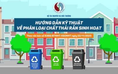 Hướng dẫn kỹ thuật về phân loại chất thải rắn tại nguồn