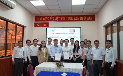 Lễ ký kết biên bản ghi nhớ (MOU) với Trường Đại Học Xây Dựng Miền Tây