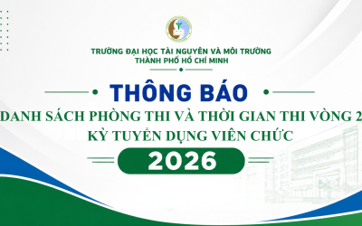THÔNG BÁO Về danh sách phòng thi và thời gian thi vòng 2 kỳ tuyển dụng viên chức năm 2026