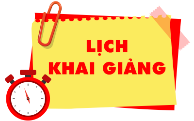 THÔNG BÁO LỊCH KHAI GIẢNG THÁNG 06 NĂM 2026
