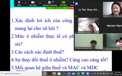 GIẢNG VIÊN KHOA MÔI TRƯỜNG BẮT ĐẦU TRIỂN KHAI GIẢNG DẠY TRỰC TUYẾN CÁC MÔN HỌC KỲ 2 NĂM HỌC 2019-2020