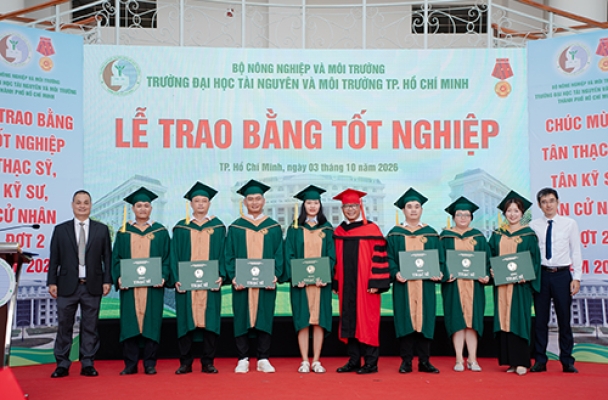 LỄ TỐT NGHIỆP TRAO BẰNG THẠC SĨ, KỸ SƯ, CỬ NHÂN ĐỢT 2 NĂM 2026