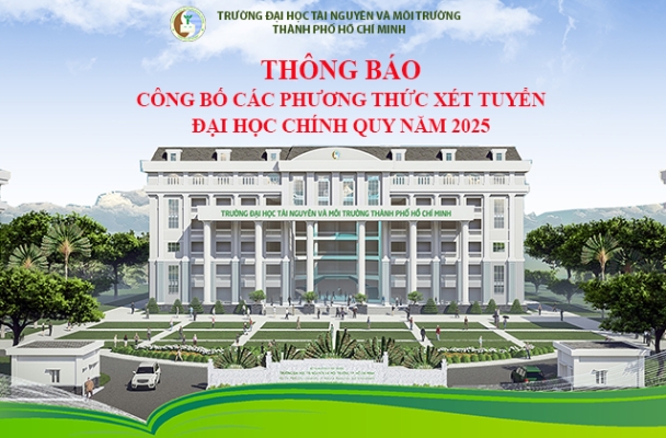 Thông báo v/v công bố các phương thức xét tuyển Đại học chính quy năm 2025