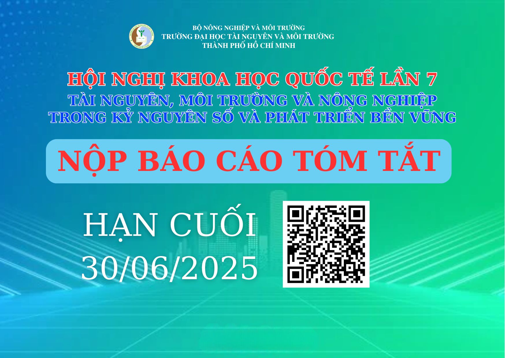 NỘP BÁO CÁO TÓM TẮT HỘI NGHỊ KHOA HỌC QUỐC TẾ